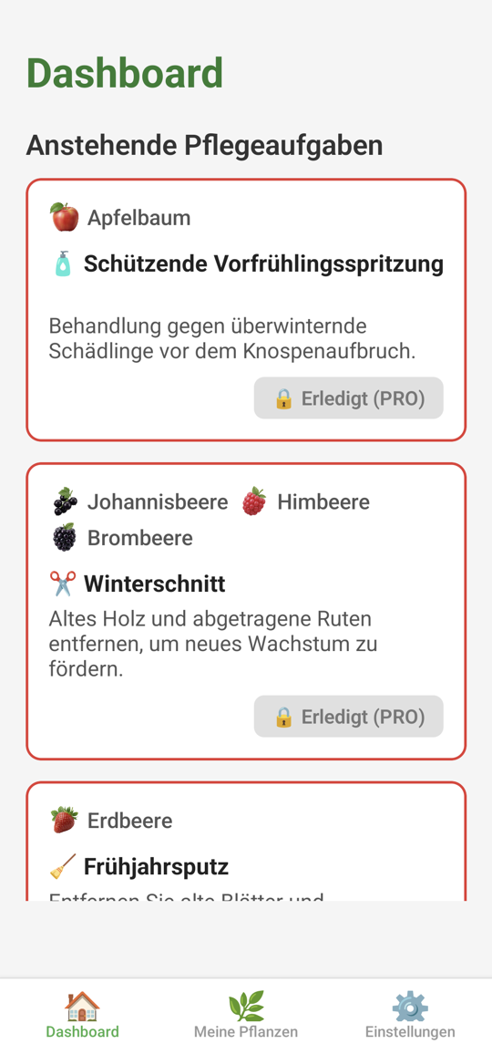 Obstgärtner Kostenlos – Pflanzenauswahl