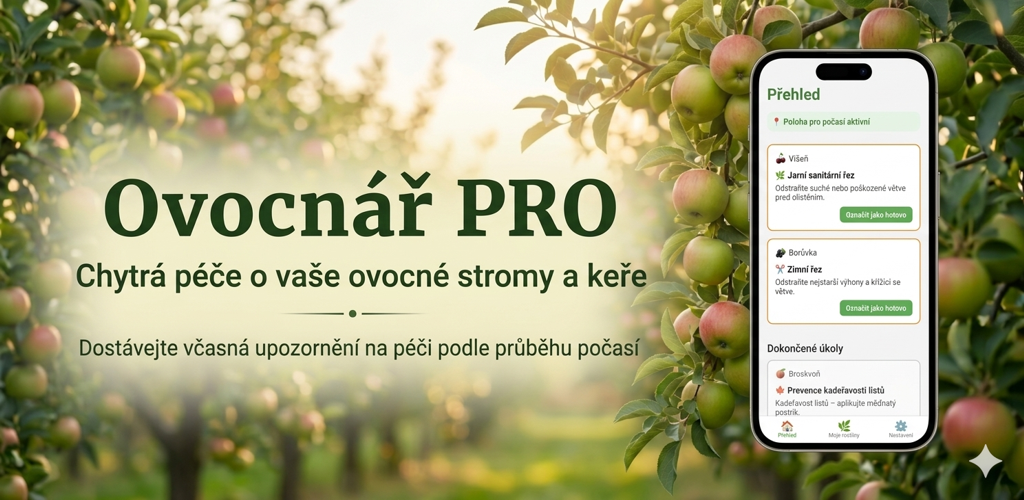 Ovocnář PRO snímek obrazovky